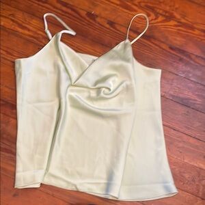 Elegant Light Green Top